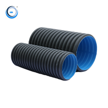 Corrugated double wall plastic curvert extruders hdpe pipes cost pipeline
